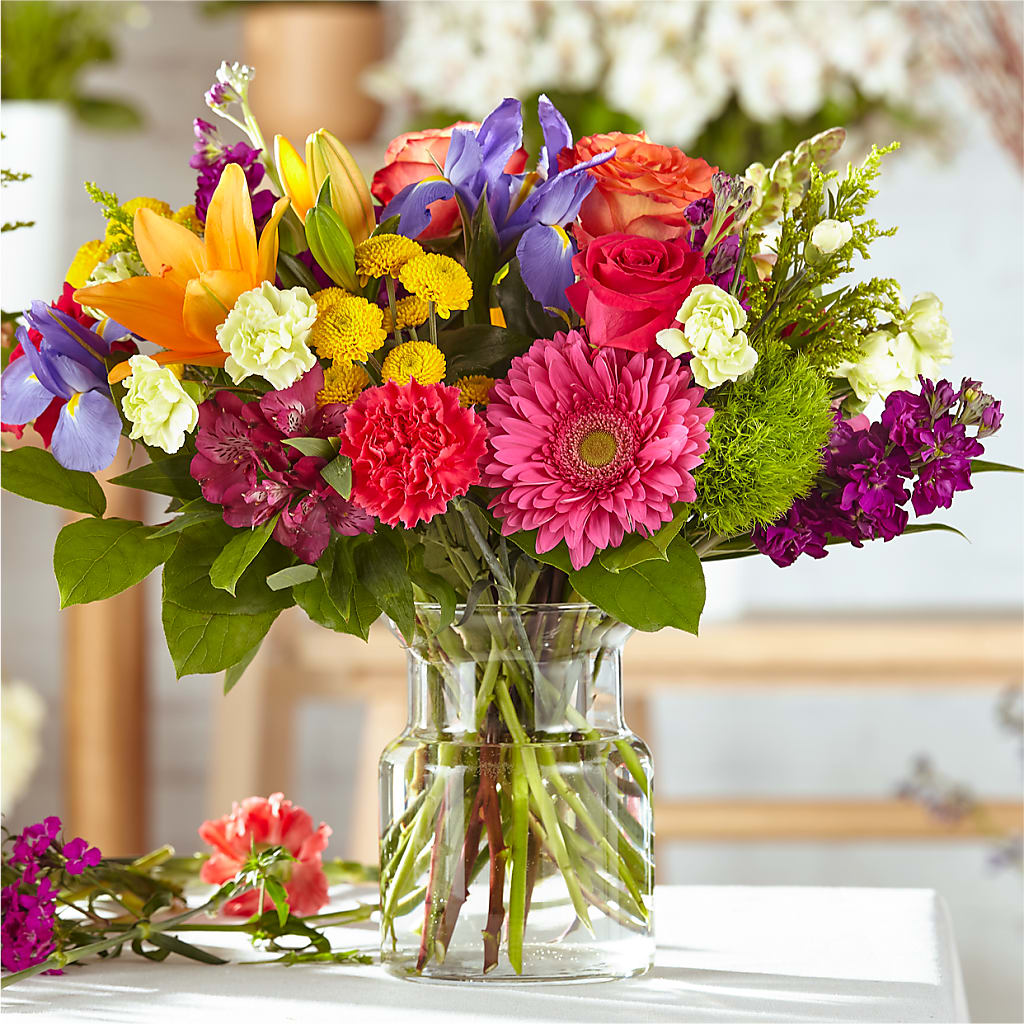 Bold & Bright – A Florist Original – KAY'S FLORAL AFFAIR, Monett MO