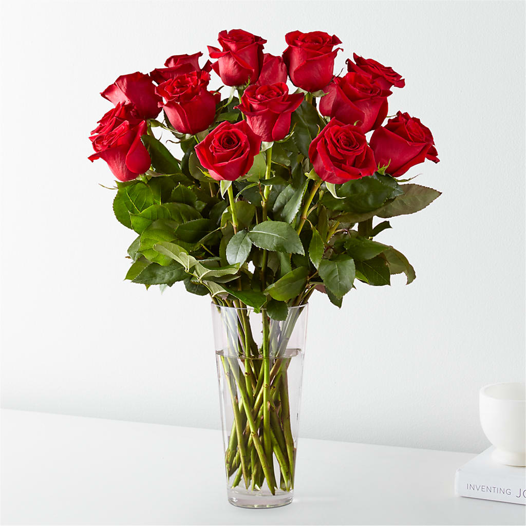 Long Stem Red Rose Bouquet – KAY'S FLORAL AFFAIR, Monett MO