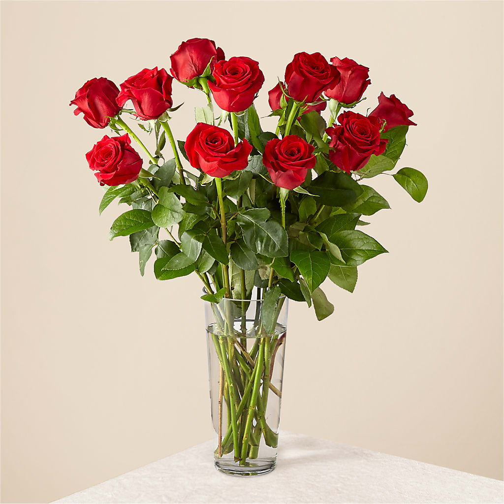 Long Stem Red Rose Bouquet – KAY'S FLORAL AFFAIR, Monett MO