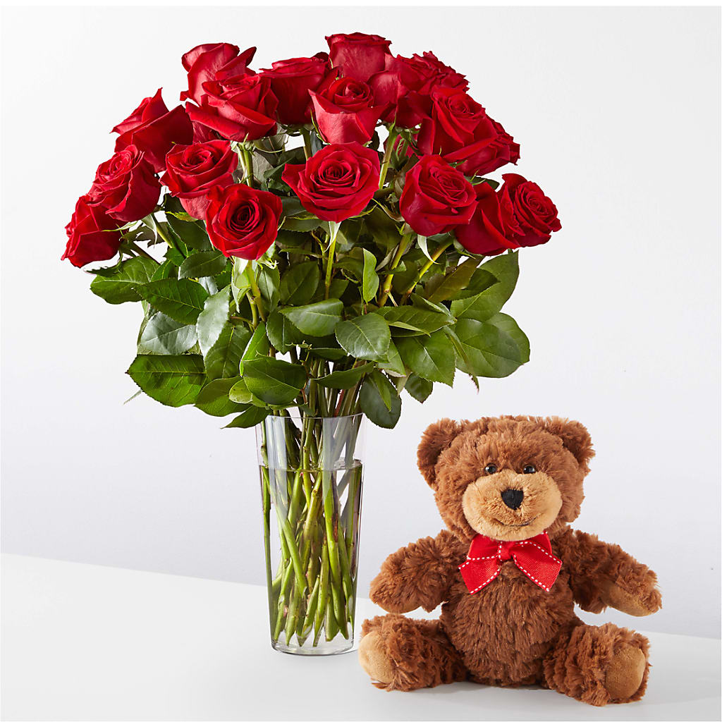 Romantic Long Stem Red Rose Bouquet Bundles – KAY'S FLORAL AFFAIR, Monett MO