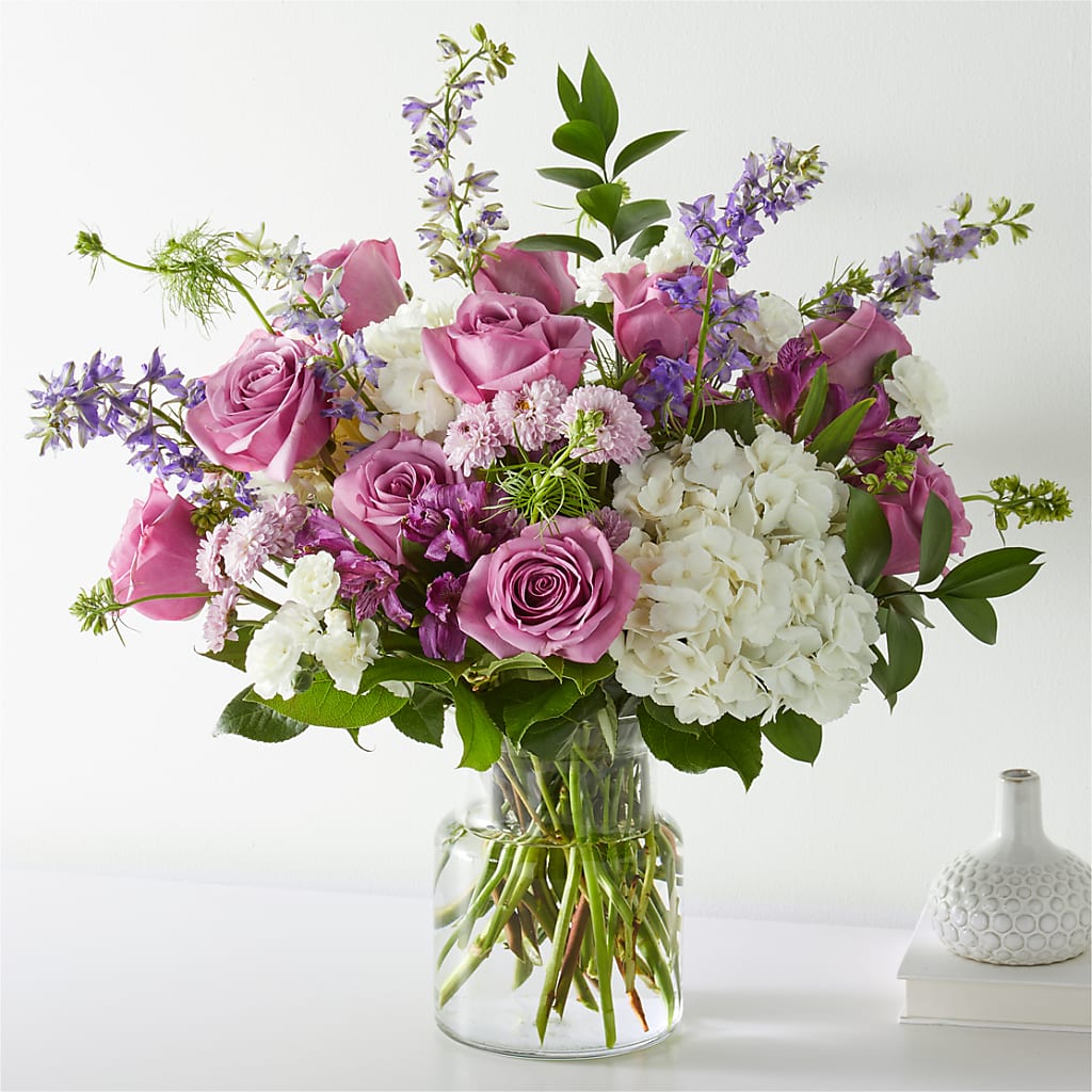 Violet Caress Bouquet – KAY'S FLORAL AFFAIR, Monett MO