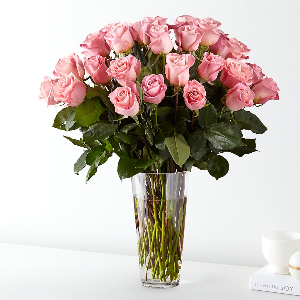 Long Stem Pink Rose Bouquet – KAY'S FLORAL AFFAIR, Monett MO