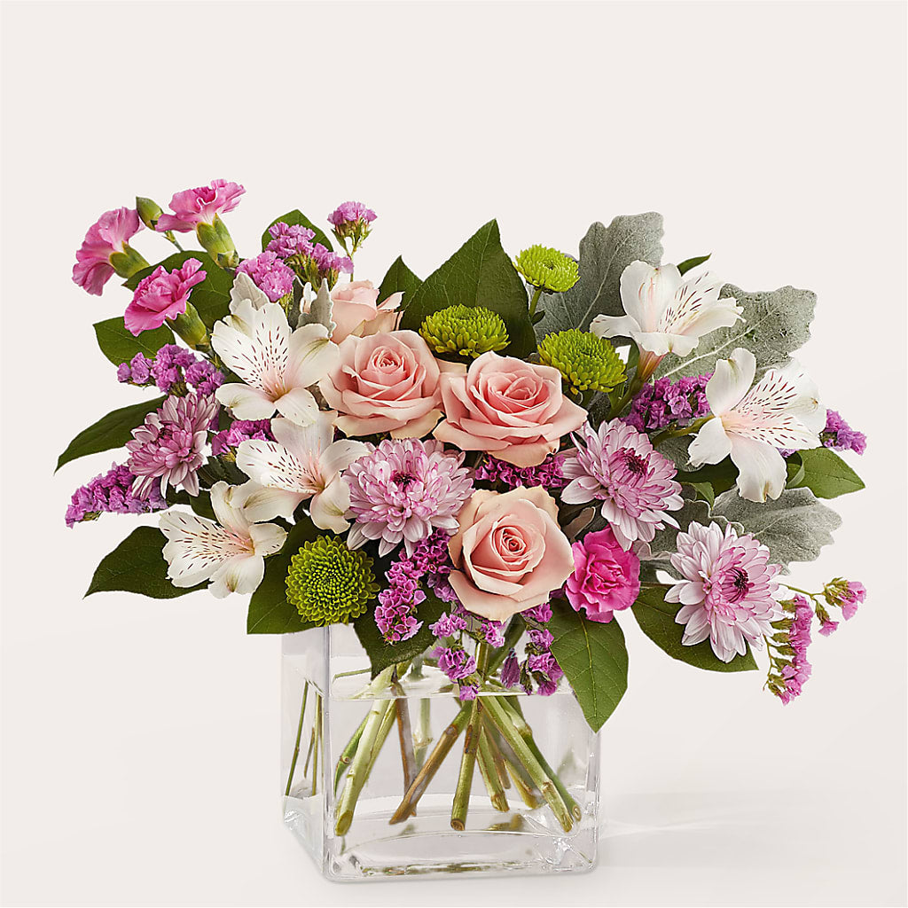 Pink Suede Bouquet – KAY'S FLORAL AFFAIR, Monett MO