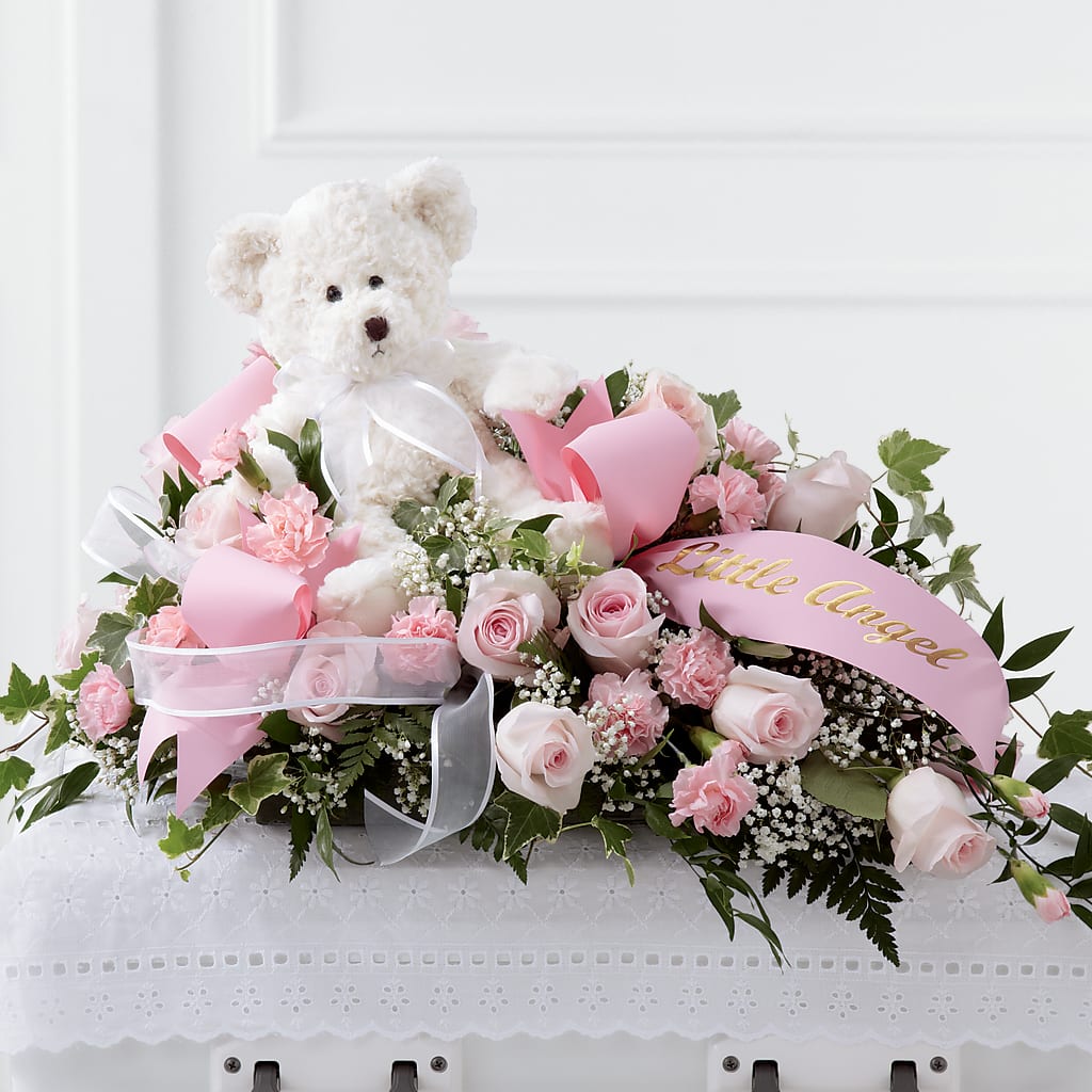 Touch of Sympathy Casket Spray – KAY'S FLORAL AFFAIR, Monett MO