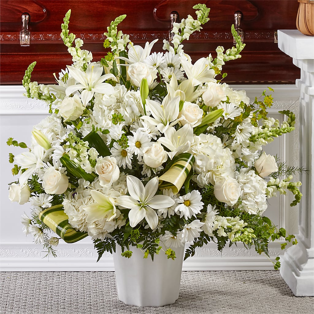 Thoughts of Tranquility Floor Basket – KAY'S FLORAL AFFAIR, Monett MO
