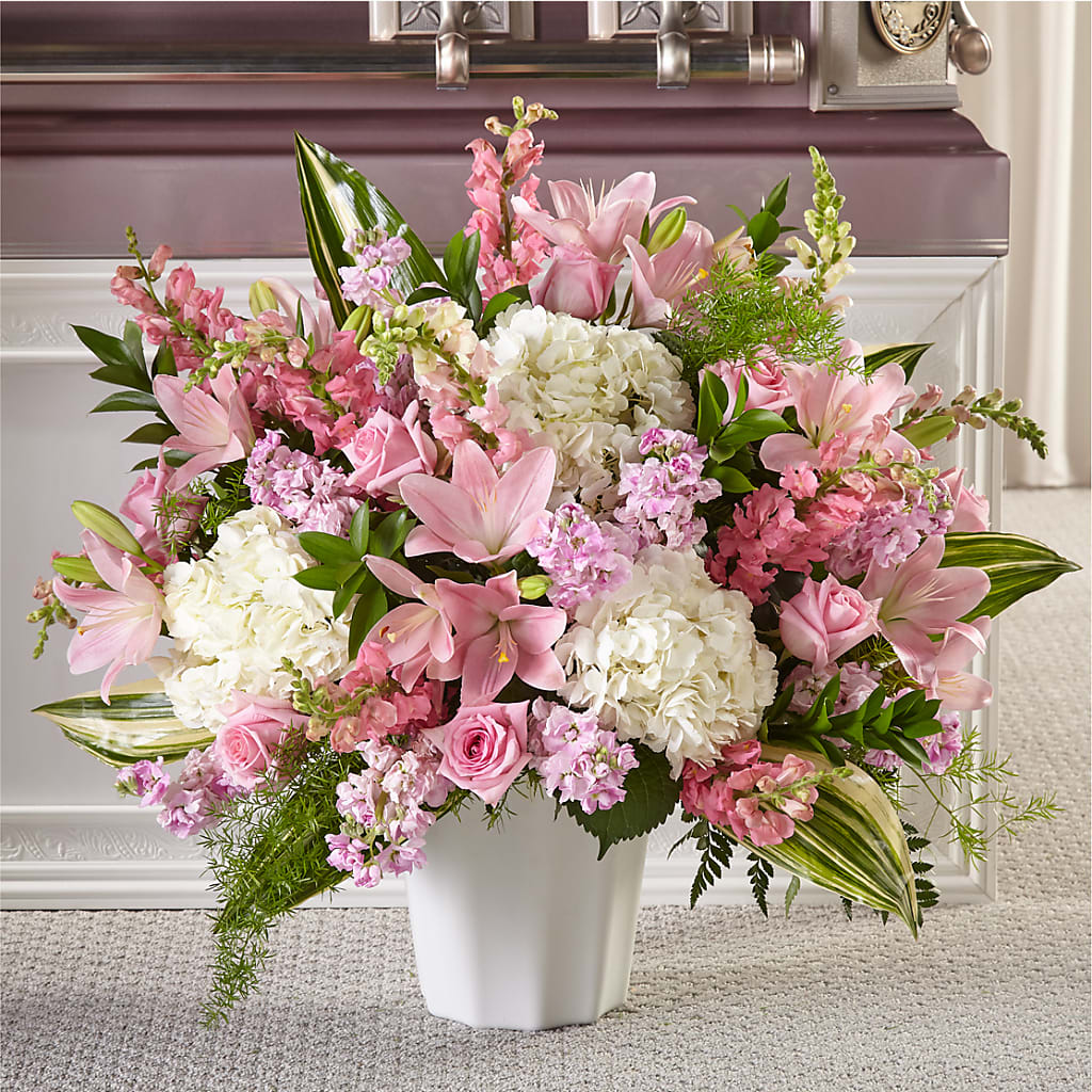Simply Serene Floor Basket – KAY'S FLORAL AFFAIR, Monett MO
