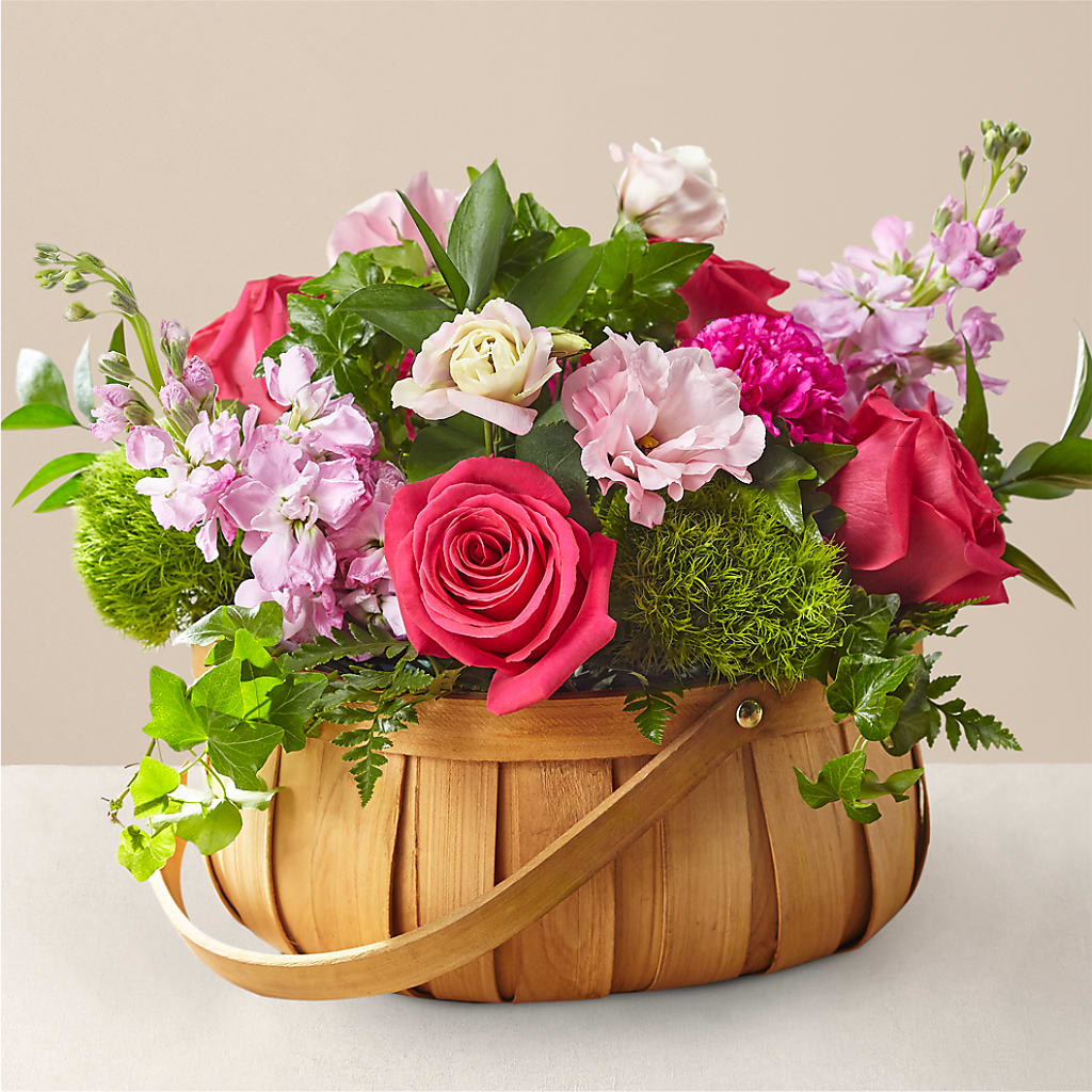 Radiance in Bloom Basket – KAY'S FLORAL AFFAIR, Monett MO
