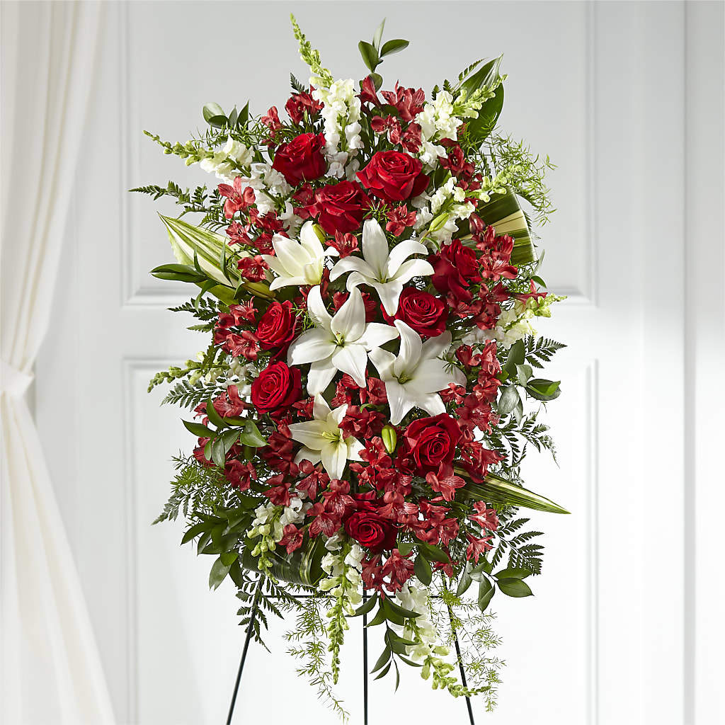 Everlasting Memory Standing Spray – KAY'S FLORAL AFFAIR, Monett MO