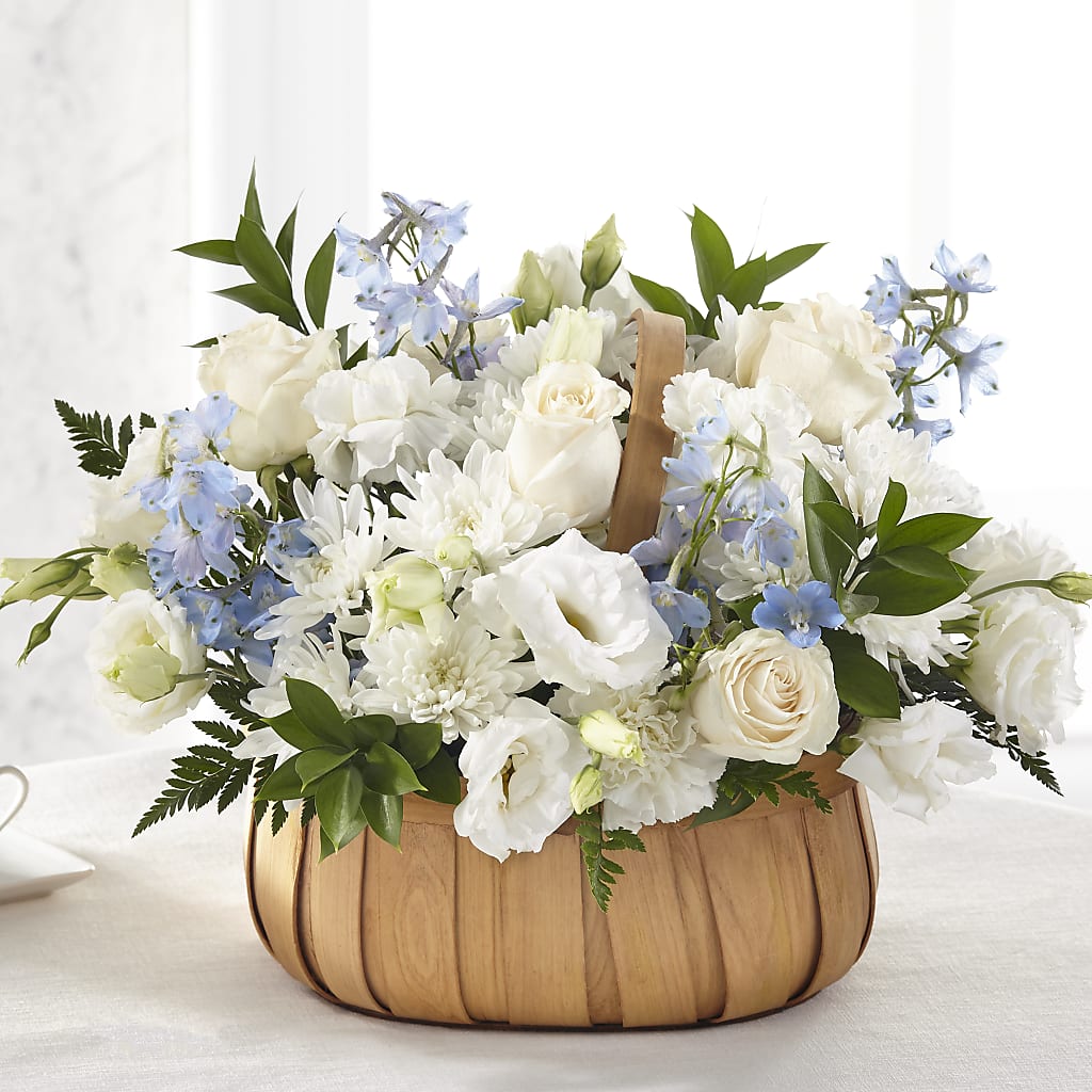 Sincerely Heartfelt Basket – KAY'S FLORAL AFFAIR, Monett MO