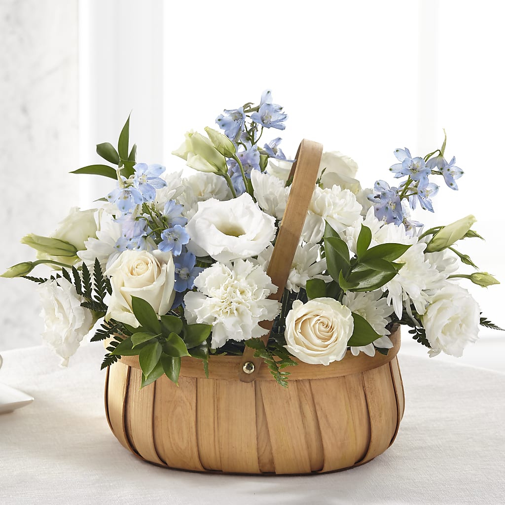 Sincerely Heartfelt Basket – KAY'S FLORAL AFFAIR, Monett MO