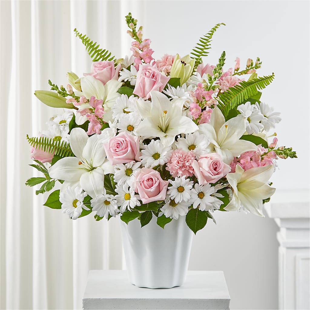 Soft Touch Tabletop Basket – KAY'S FLORAL AFFAIR, Monett MO