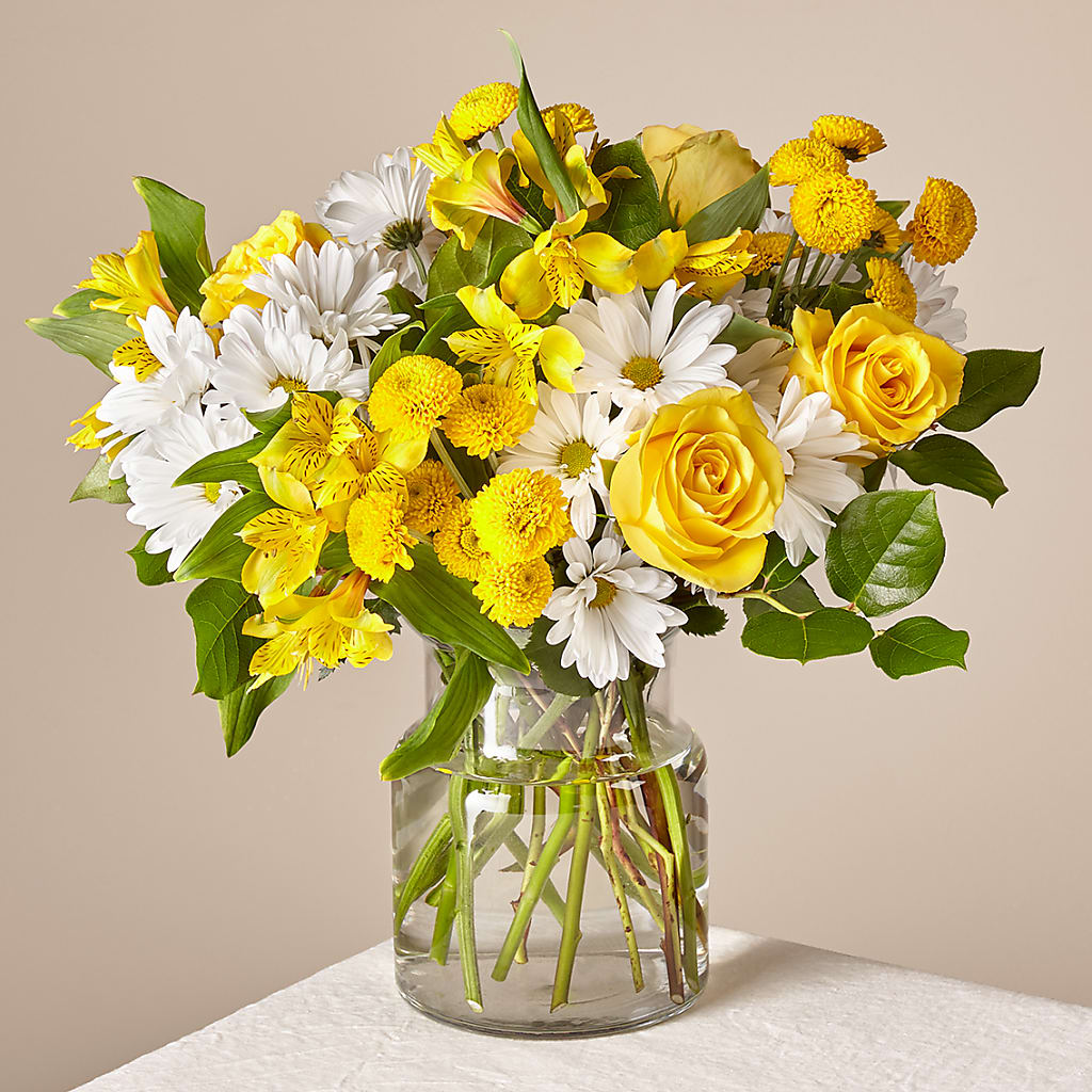 Sunny Sentiments Bouquet – KAY'S FLORAL AFFAIR, Monett MO