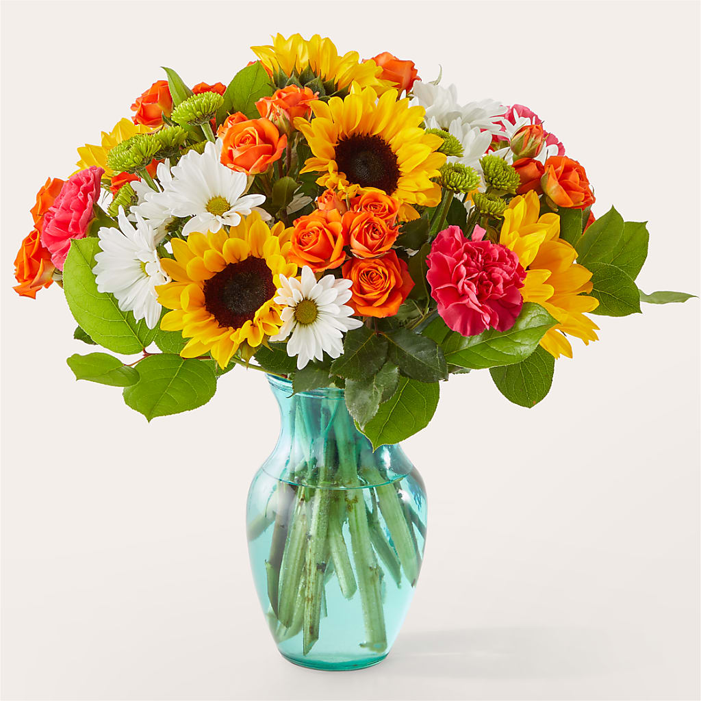 Sun-drenched Blooms Bouquet – KAY'S FLORAL AFFAIR, Monett MO