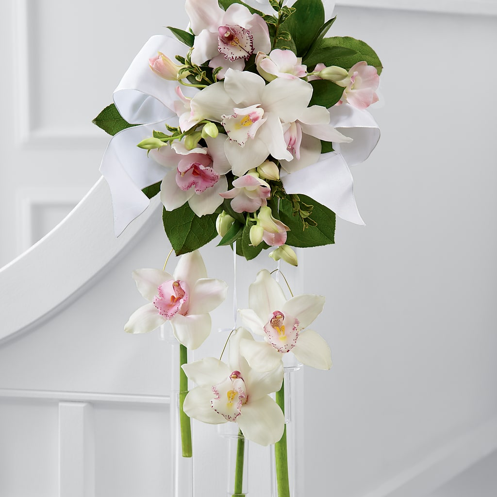 Perfect Entrance Pew Arrangement – KAY'S FLORAL AFFAIR, Monett MO