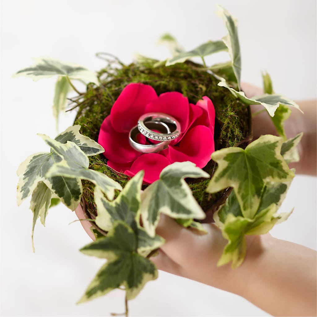 Lila Rose Ring Nest – KAY'S FLORAL AFFAIR, Monett MO
