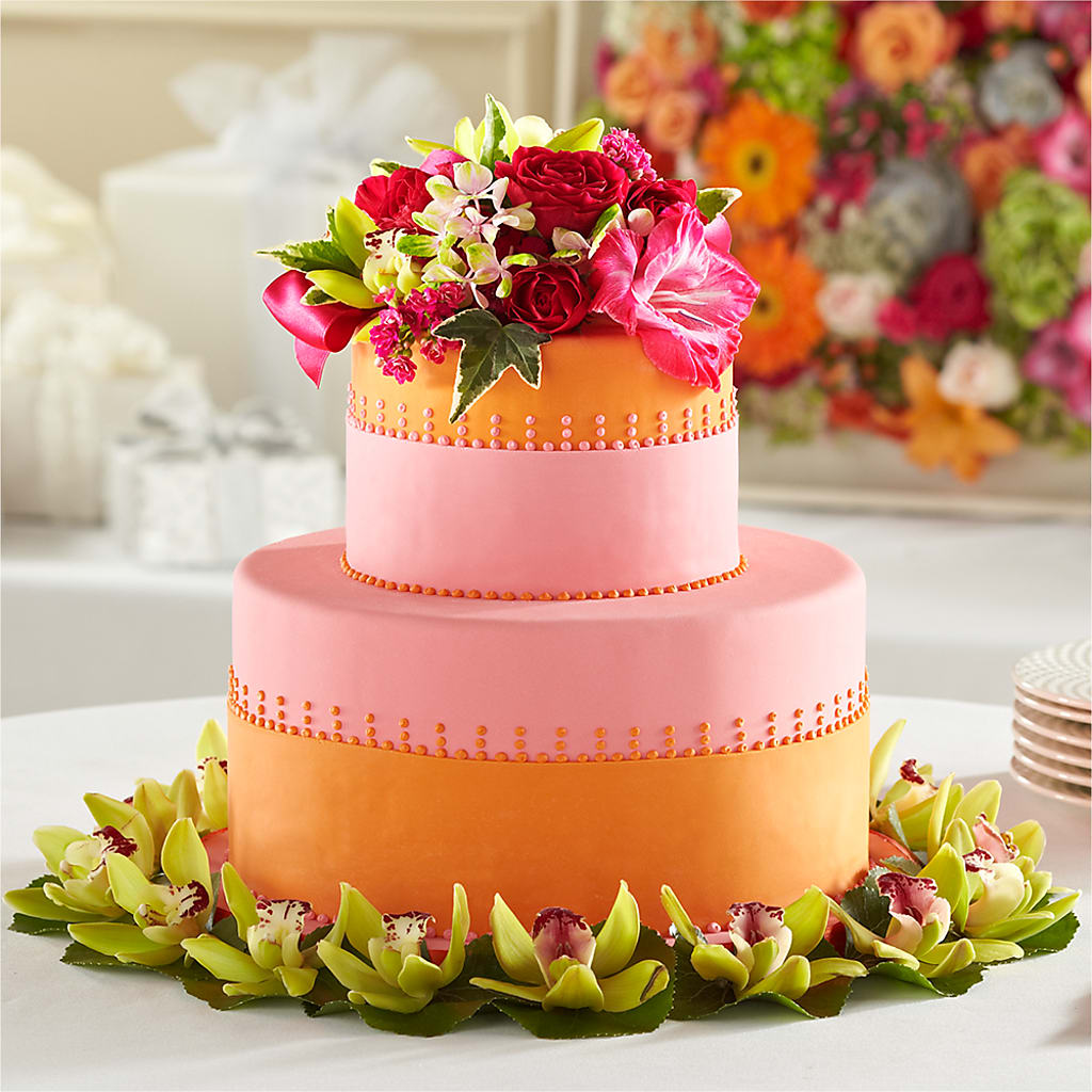 Sweet Citrus Cake Decor – KAY'S FLORAL AFFAIR, Monett MO
