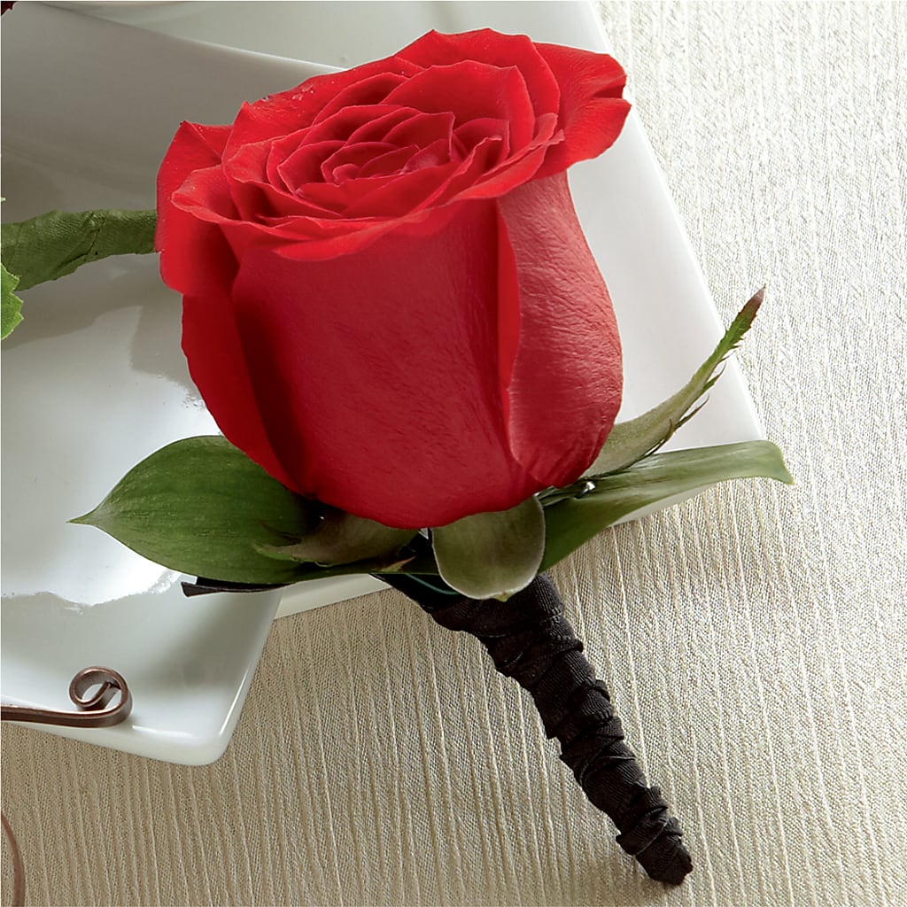 Red Rose Boutonniere – KAY'S FLORAL AFFAIR, Monett MO