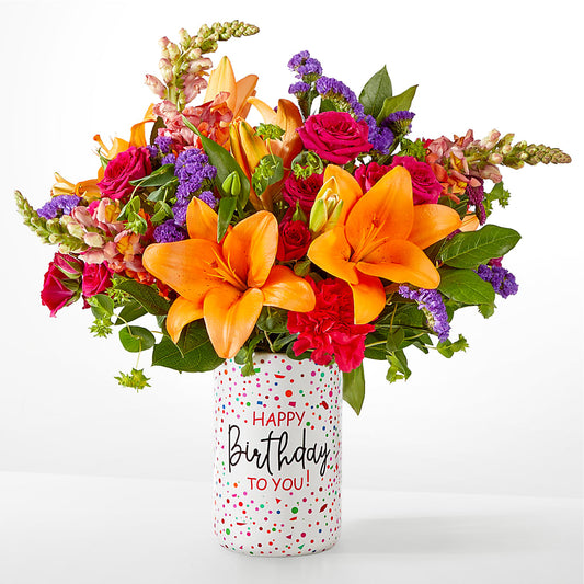 Birthday Palooza Bouquet – KAY'S FLORAL AFFAIR, Monett MO