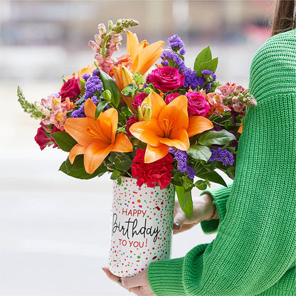 Birthday Palooza Bouquet – KAY'S FLORAL AFFAIR, Monett MO