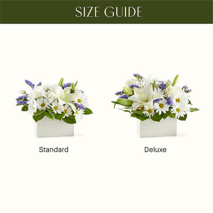 Beyond Blue Box Bouquet – KAY'S FLORAL AFFAIR, Monett MO