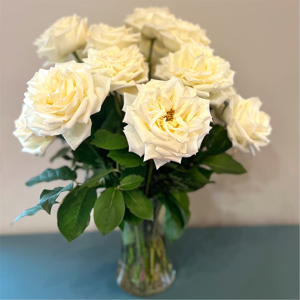 Long Stem Yellow Rose Bouquet – KAY'S FLORAL AFFAIR, Monett MO
