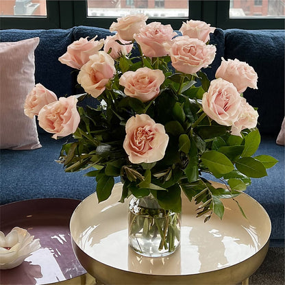 Long Stem Pink Rose Bouquet – KAY'S FLORAL AFFAIR, Monett MO