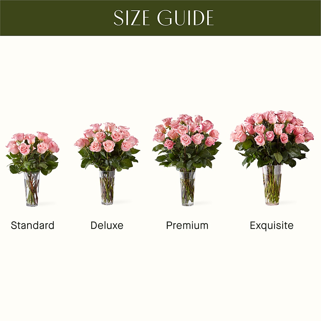 Long Stem Pink Rose Bouquet – KAY'S FLORAL AFFAIR, Monett MO