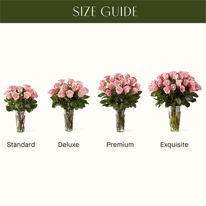 Long Stem Pink Rose Bouquet – KAY'S FLORAL AFFAIR, Monett MO