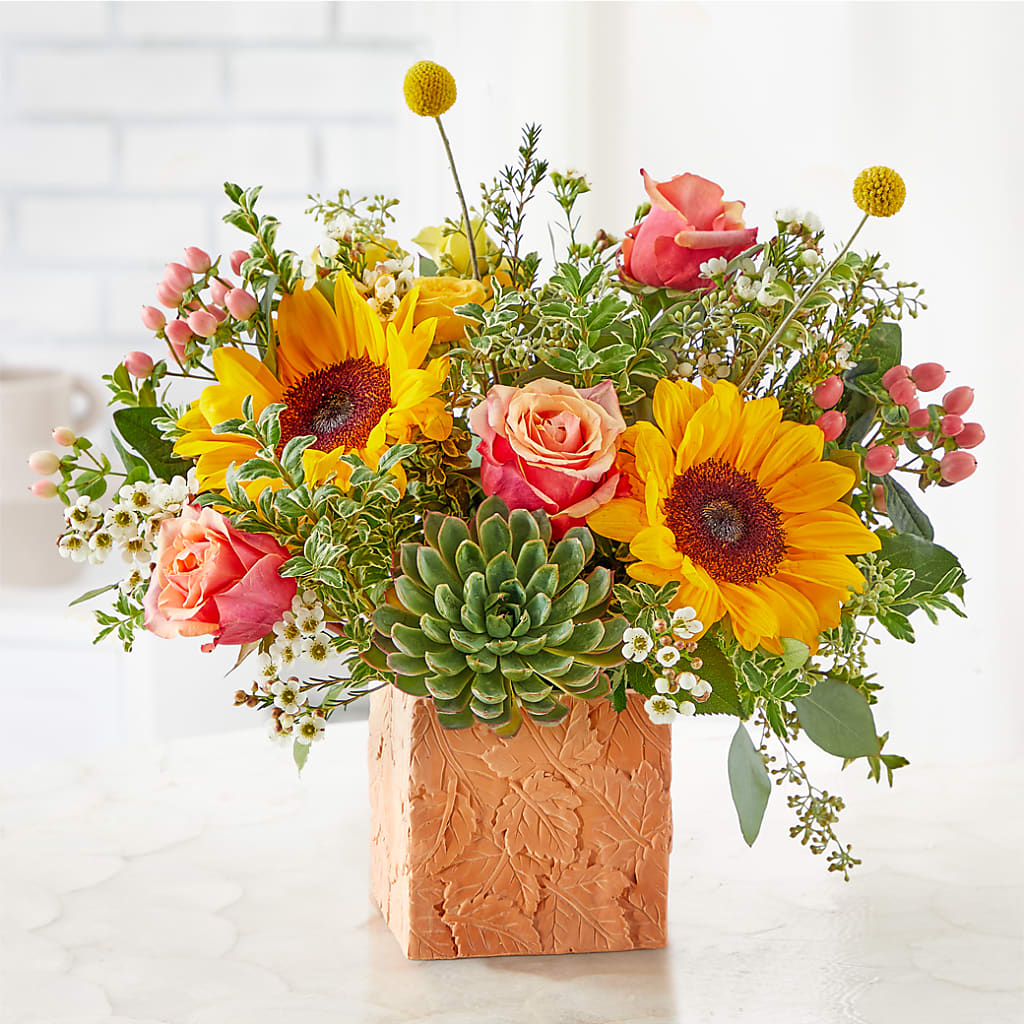 Sunflower Season Bouquet – KAY'S FLORAL AFFAIR, Monett MO