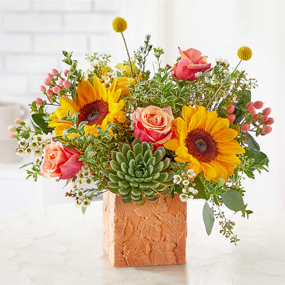 Sunflower Season Bouquet – KAY'S FLORAL AFFAIR, Monett MO