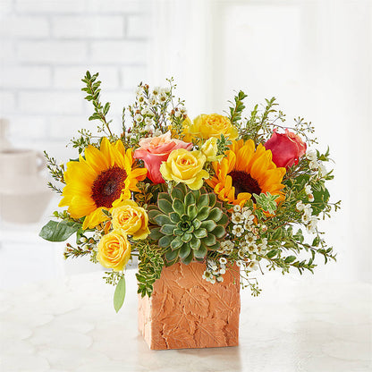 Sunflower Season Bouquet – KAY'S FLORAL AFFAIR, Monett MO