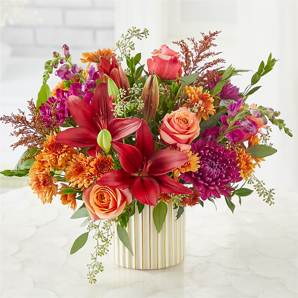 Burgundy Landscape Bouquet – KAY'S FLORAL AFFAIR, Monett MO