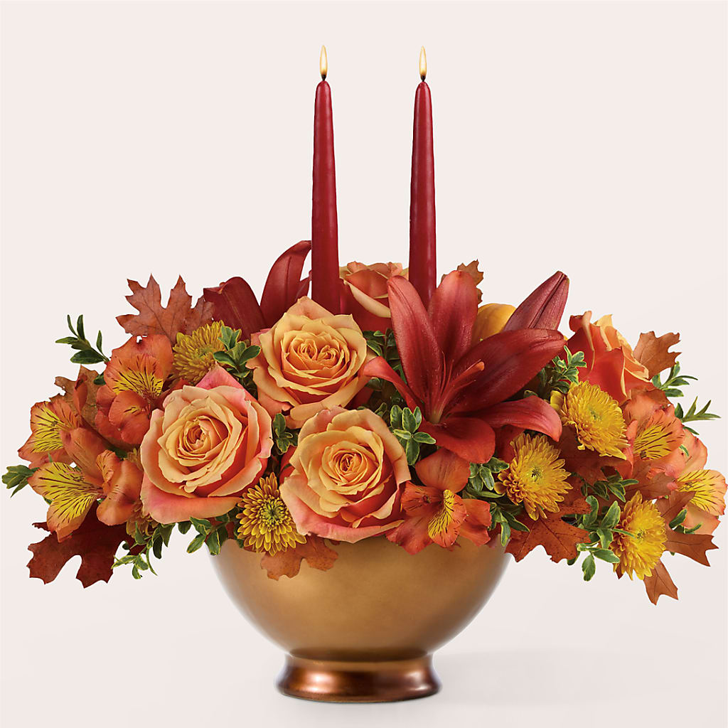 Harvest Table Centerpiece – KAY'S FLORAL AFFAIR, Monett MO