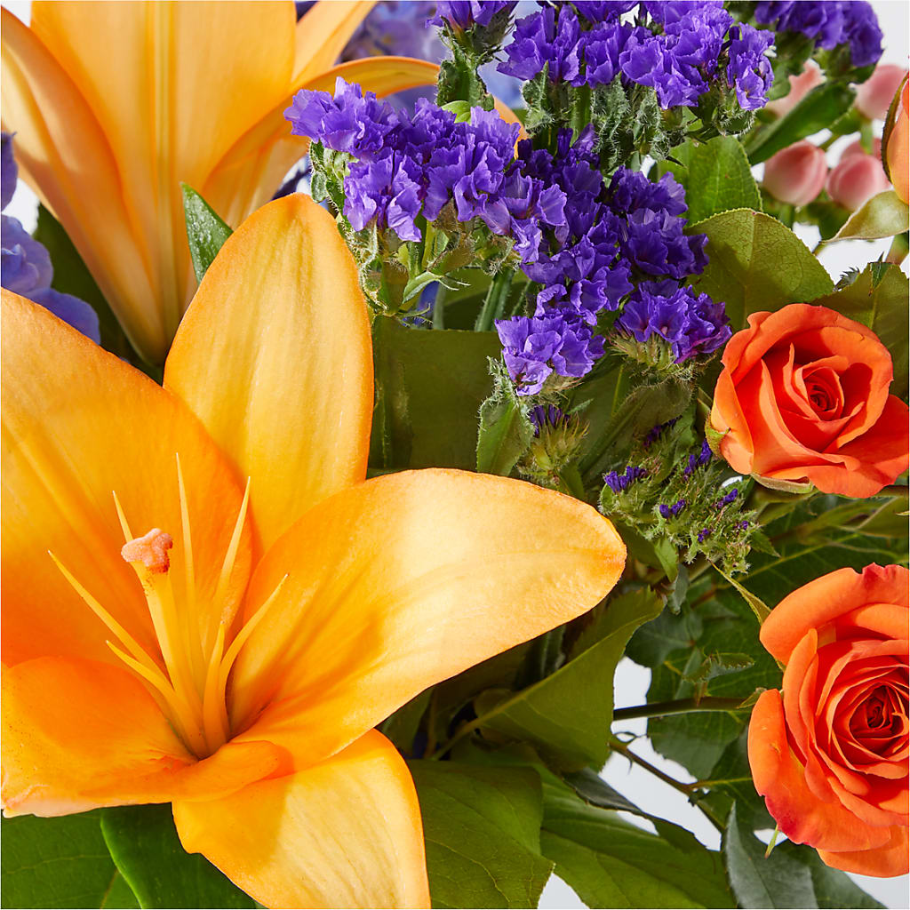 Radiant Citrus Bouquet – KAY'S FLORAL AFFAIR, Monett MO