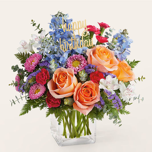 Birthday Bash Bouquet – KAY'S FLORAL AFFAIR, Monett MO