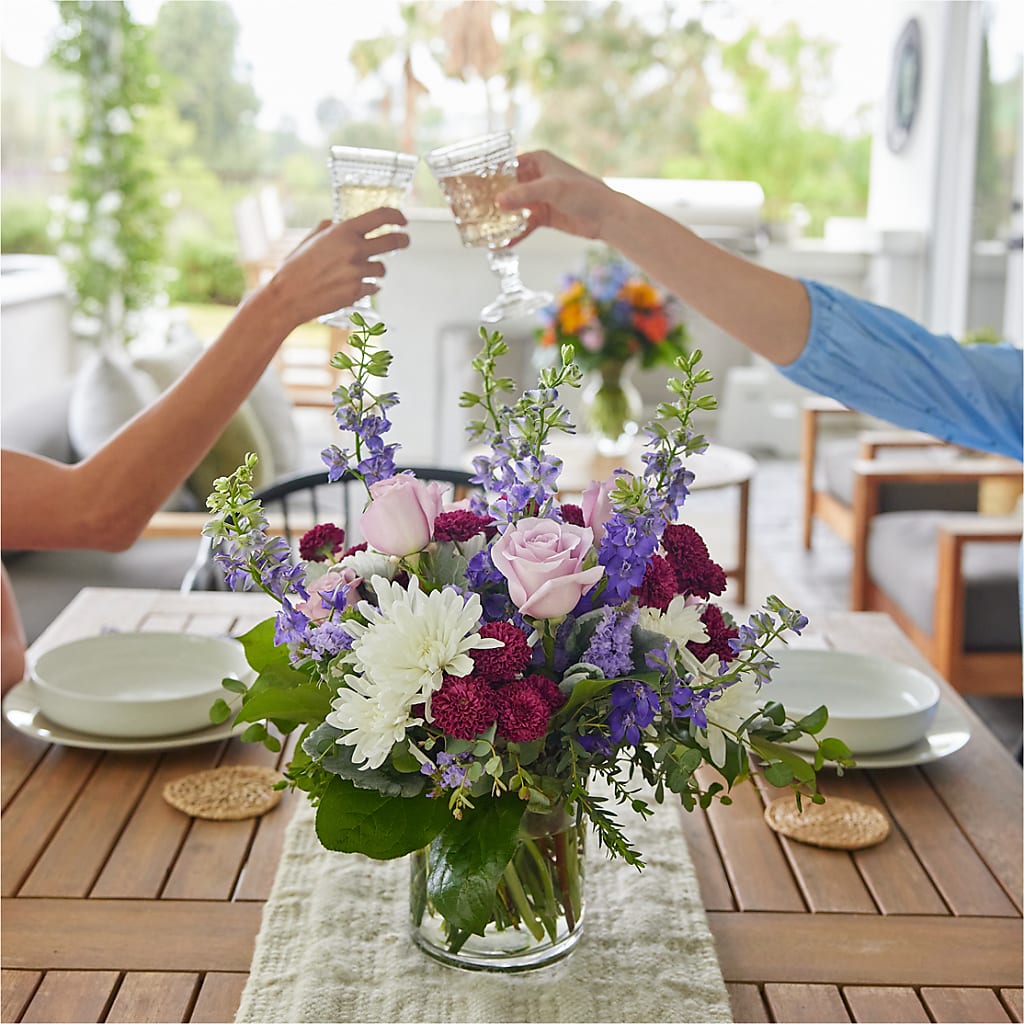 Violet Frost Bouquet – KAY'S FLORAL AFFAIR, Monett MO