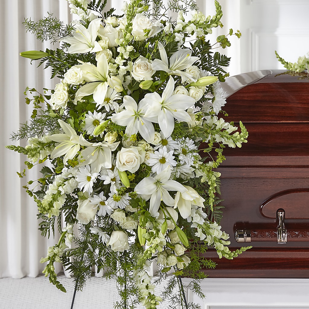 Loving Thoughts Standing Spray – KAY'S FLORAL AFFAIR, Monett MO