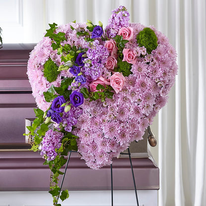 Treasured Love Standing Heart – KAY'S FLORAL AFFAIR, Monett MO