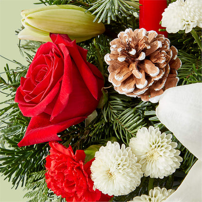 Seasonal Festivities Centerpiece – KAY'S FLORAL AFFAIR, Monett MO