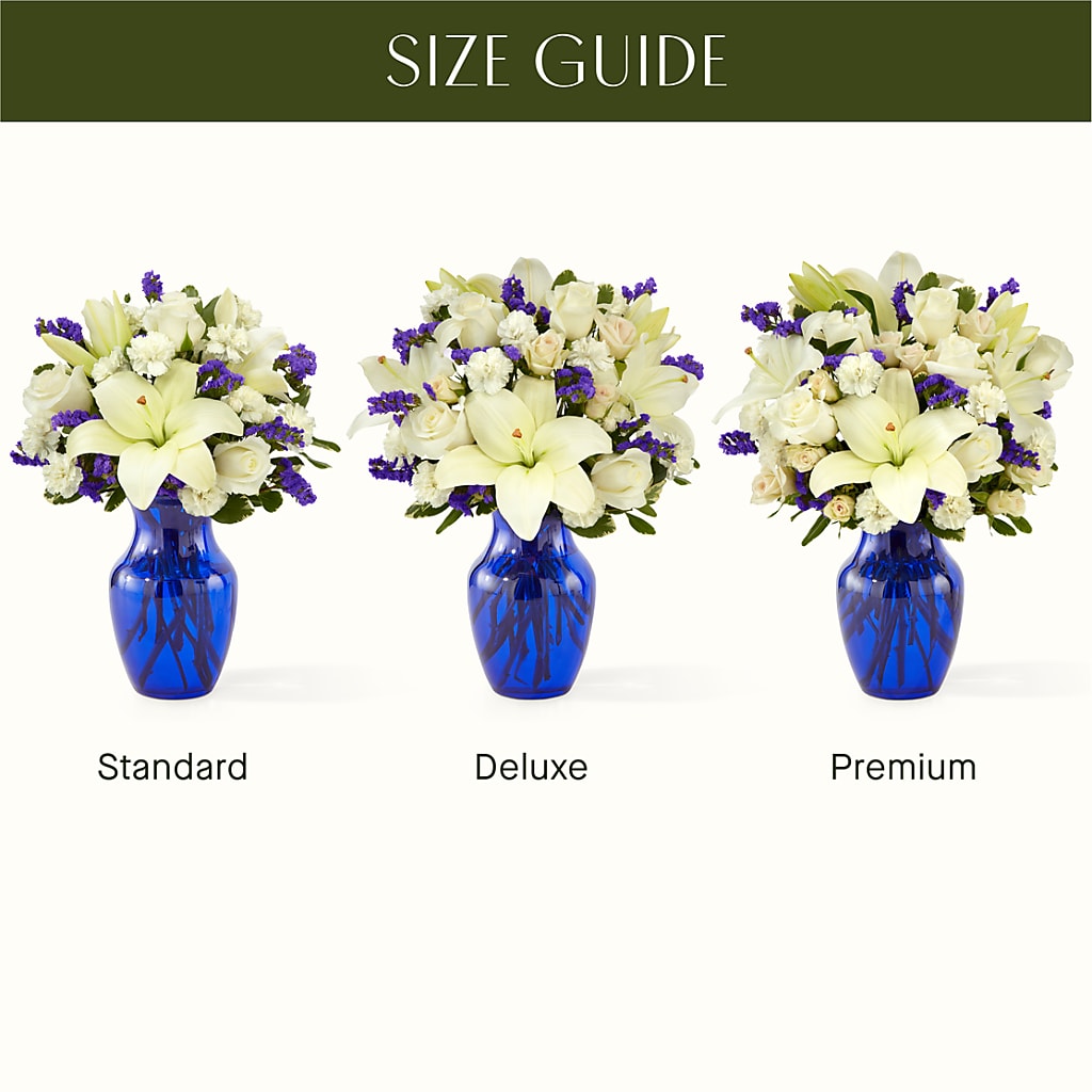 Sapphire Rush Bouquet – KAY'S FLORAL AFFAIR, Monett MO