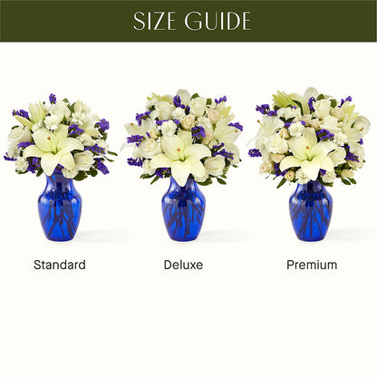 Sapphire Rush Bouquet – KAY'S FLORAL AFFAIR, Monett MO