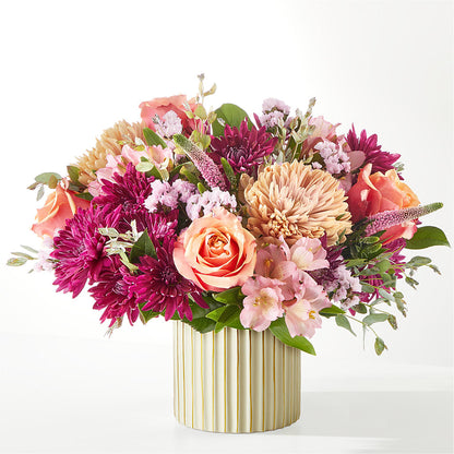 Berry Cobbler Bouquet with Ivory Vase – KAY'S FLORAL AFFAIR, Monett MO