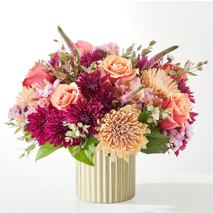 Berry Cobbler Bouquet with Ivory Vase – KAY'S FLORAL AFFAIR, Monett MO