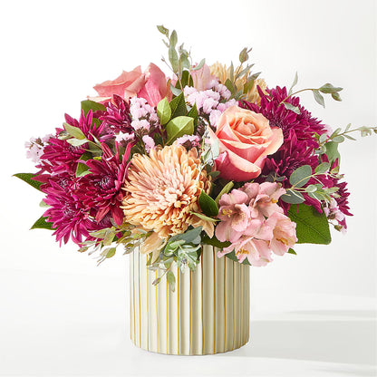 Berry Cobbler Bouquet with Ivory Vase – KAY'S FLORAL AFFAIR, Monett MO