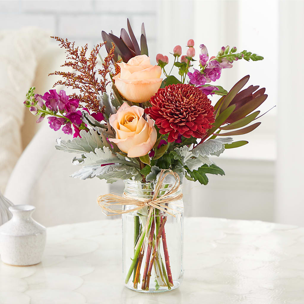 Moody Hues Bouquet – KAY'S FLORAL AFFAIR, Monett MO