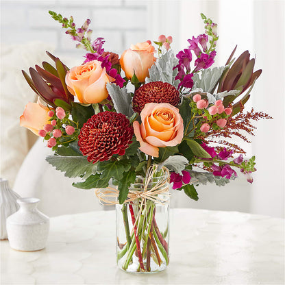 Moody Hues Bouquet – KAY'S FLORAL AFFAIR, Monett MO