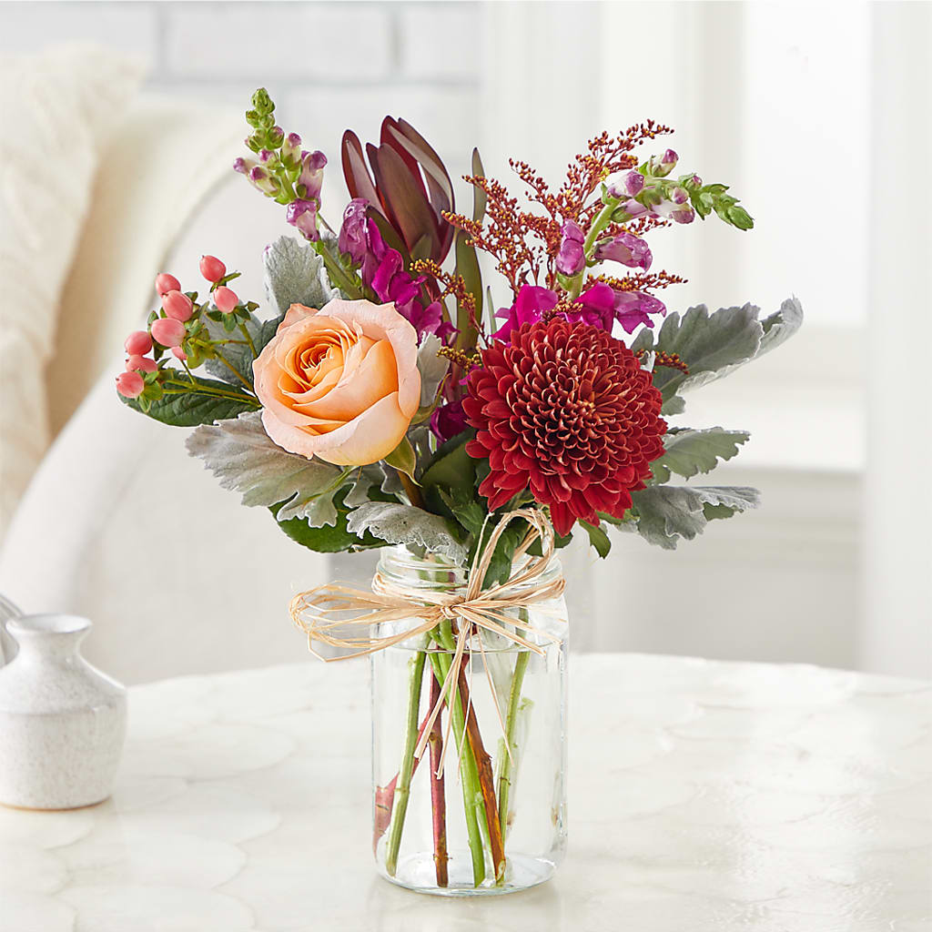 Moody Hues Bouquet – KAY'S FLORAL AFFAIR, Monett MO