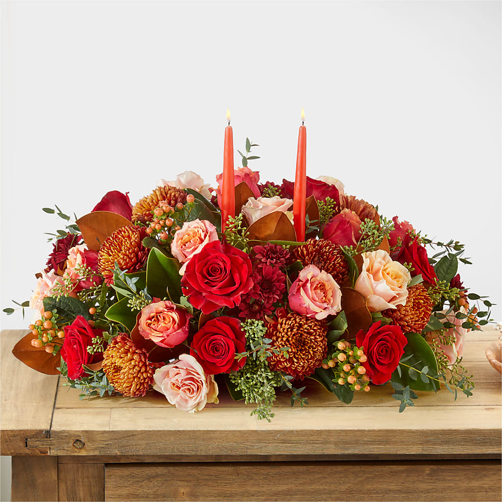 Gather Near Centerpiece – KAY'S FLORAL AFFAIR, Monett MO
