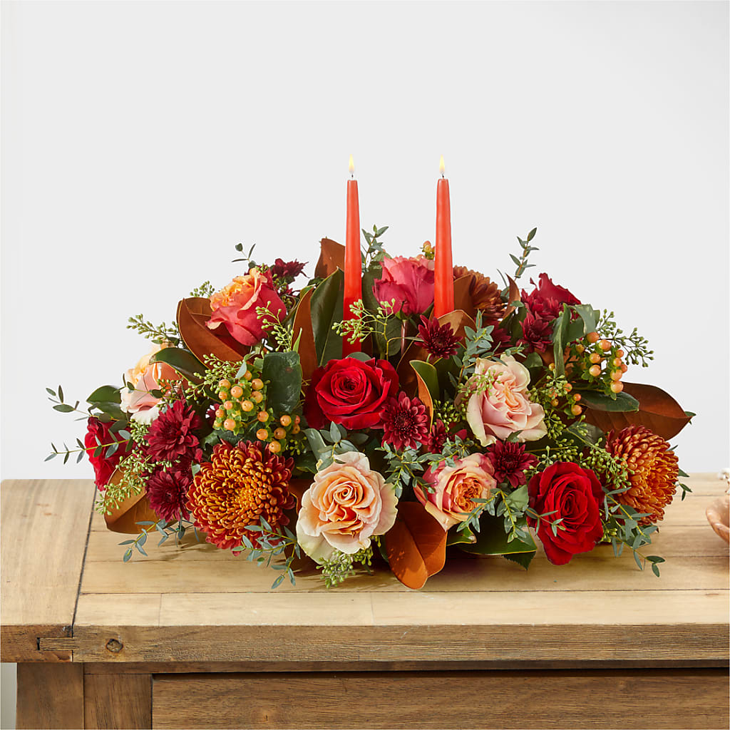 Gather Near Centerpiece – KAY'S FLORAL AFFAIR, Monett MO