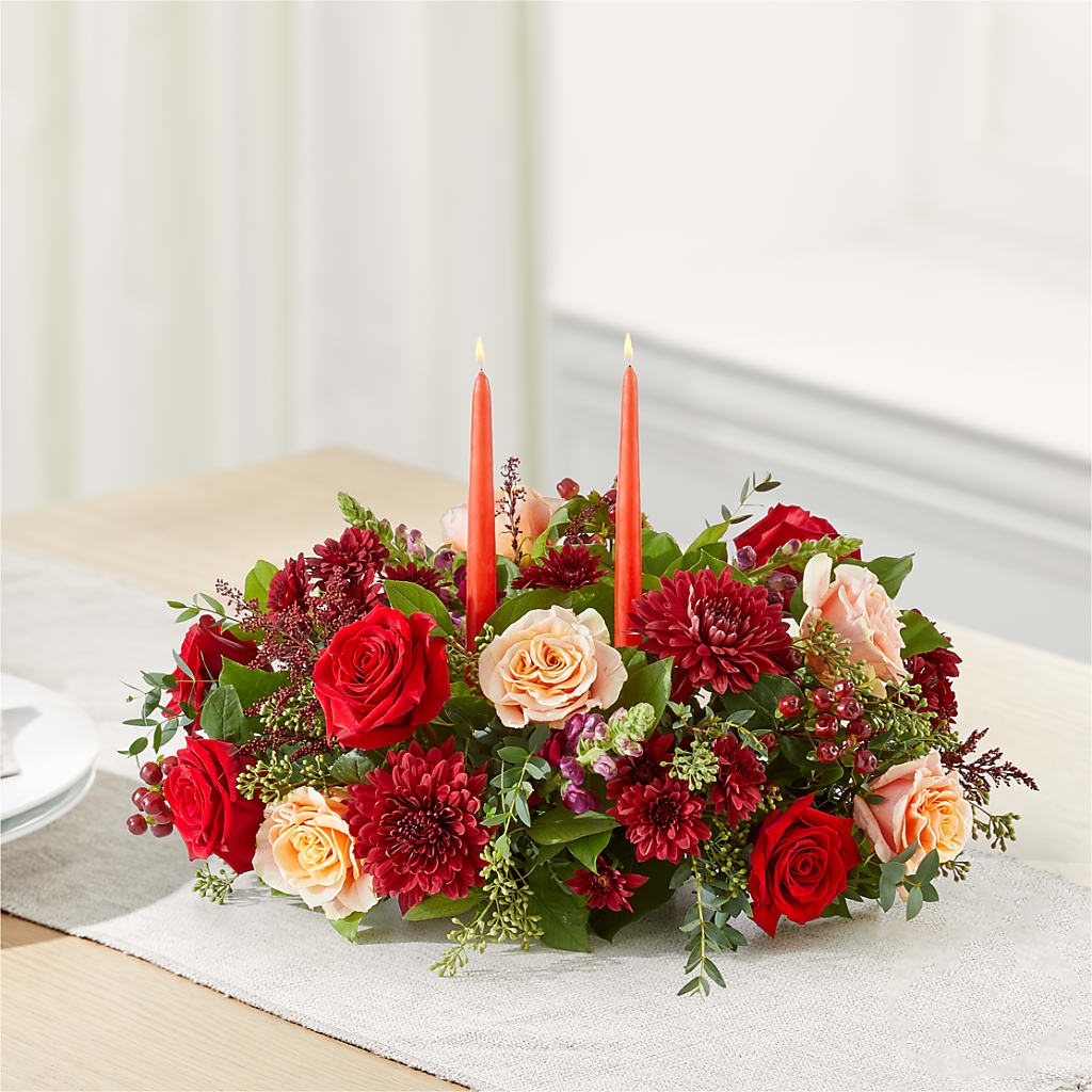 Most Thankful Centerpiece – KAY'S FLORAL AFFAIR, Monett MO